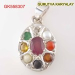 Navratna Locket 4.9 Gram